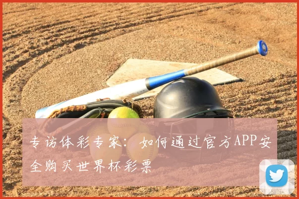 专访体彩专家:如何通过官方APP安全购买世界杯彩票