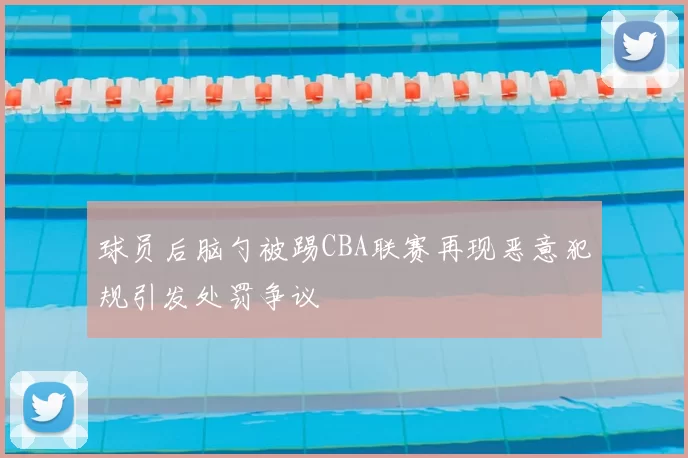 球员后脑勺被踢CBA联赛再现恶意犯规引发处罚争议